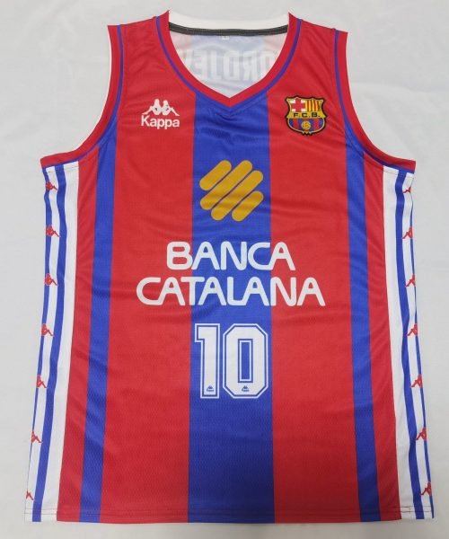 Camiseta FC Barcelona 95-97 Retro Home #DJORDJEVIC #10