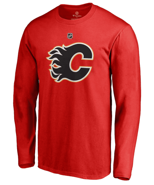 Camiseta Larga Calgary Flames WM7FHL