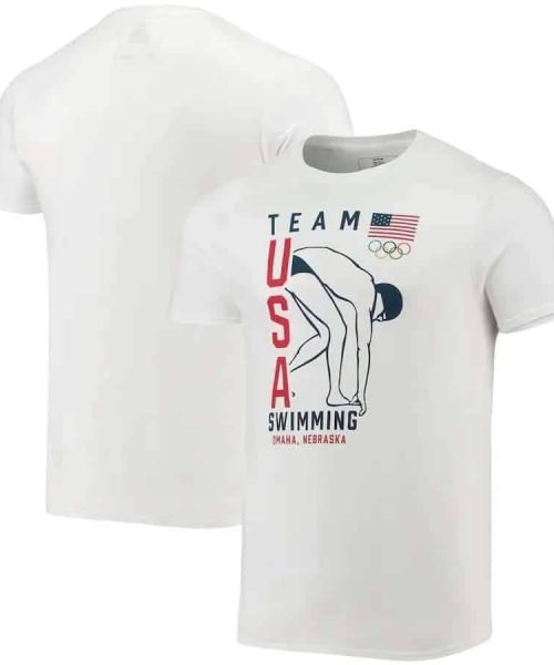 Camiseta Team Usa Natacion CEI39LZ