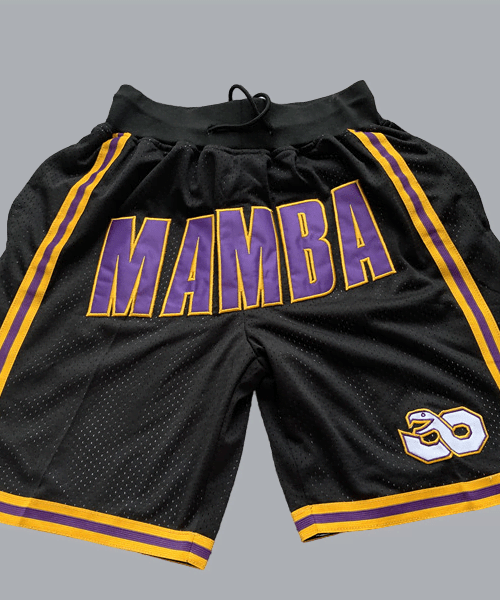 Pantalón Corto Los Angeles Lakers x Just Don Black Mamba Edition 3FEKKP
