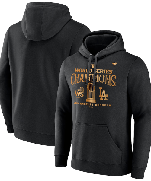 SUDADERA CON CAPUCHA LOS ANGELES DODGERS CAMPEONES 2024 Q4WLKP