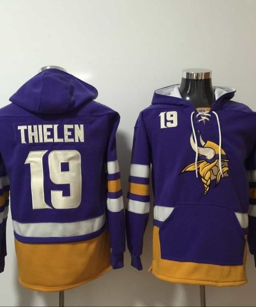 Sudadera con Capucha Minnesota Vikings #Thielen #19 CHDLM